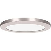 Access Lighting 20832LEDDCS-CH/ACR Modplus Flush Mount, 1-Light 24 Watts, Chrome