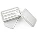 Cool Gray Bento Box - Multi-Compartment Bento Lunch Box with Free Utensils