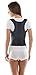 TOROS-GROUP Comfort Posture Corrector and Back Support Brace / 100%-Cotton Liner XX-Large Black