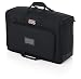 Gator Cases Padded Nylon Dual Carry Tote Bag for Transporting (2) LCD Screens, Monitors and TVs Between 19" - 24"; (G-LCD-TOTE-SMX2)