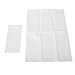 Honey Bright Linen-Feel Guest Towels (200 Pack) White Disposable Cloth-Like Paper Hand Napkins, 12
