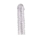 Lengthen Couple Membrum Penis Case Cover Dick Overstriking Erection Ipsism Sexual Intrest Stick Wand Fun Rod Sleeve