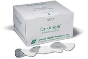 Dental Health Products 31-SDR140 Dri-Angle Cotton Roll Substitute Plain Small 400/Bx