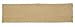VHC Brands Classic Country Farmhouse Tabletop & Kitchen-Burlap Natural Tan Fringed Runner, 13