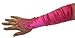 Grace Fingerless Long Gathered and Beaded Gloves