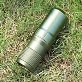 Pillow Slip Waterproof Pill Case Camping & Hiking Tool - Outdoor Survival Waterproof Pill Aluminum Seal Canister Emergency Container - Guinea Pig Sheath Tight Oral Contraceptive Instance - 1PCs - Thumbnail 7