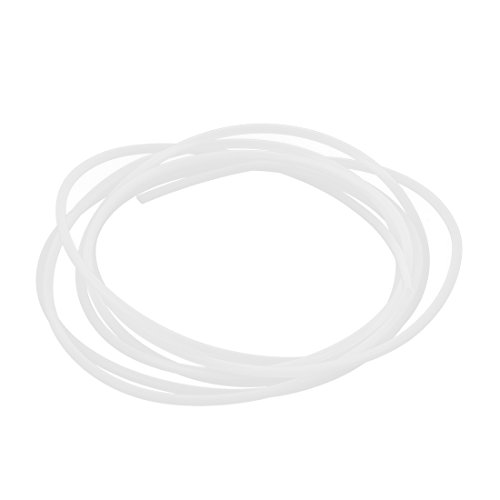 uxcell 2mm ID 3mm OD PTFE Tubing Tube Pipe 2Meters for 3D Printer Rep Rap