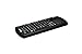 FAVI FE02 Wireless USB Backlit Mini Keyboard - Built-In Full Qwerty Keyboard, Touchpad Mouse & Laser Pointer - Rechargeable Battery - Black (FE02RF-BL)