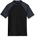 TSLA UPF 50+ Short Sleeve Rashguard Youth Surf Kids Swim Top