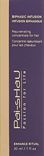 PAI-SHAU BIPHASIC INFUSION – OIL-FREE HAIR REJUVENATING SERUM – PROVIDES SHINE, THERMAL, AND ENVIRONMENTAL PROTECTION – 1 FL OZ