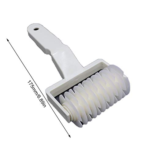 Plastic Bakken Tool Pull Net Wiel Mes Pizza Gebak Rooster Roller Cutter voor Deeg Cookie Taart Craft Keuken Accessoires - Afbeelding 5