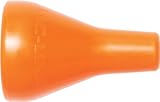 Loc-Line Coolant Hose Component, Orange Acetal Copolymer, Round Nozzle, 1/4