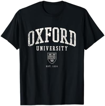 Amazon.com: Oxford University Vintage Collegiate Logo Oxbridge
