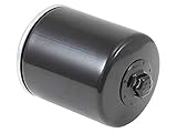 K&N Motorcycle Oil Filter: High Performance Black Oil Filter with 17mm nut designed to be used with synthetic or conventional oils fits 1996-2018 Harely Davidson, Buell Motorcycles KN-171B