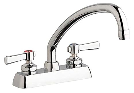 Chicago FAUCETS - Grifo de cocina de latón, funcionamiento ...
