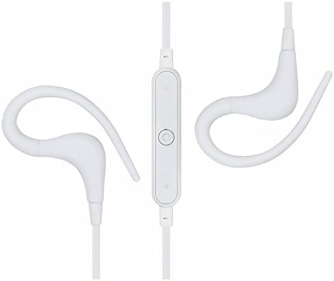 Bluetooth Headphone Sport Wireless Bluetooth Headset with Stereo Sound for Smart Phones &amp; Tablets- Sweat proof- V4.0 Bluetooth- On/Off buttons- - Call Answer- Volume Control (White)