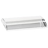 Pixnor Durable U Curved Tile Large Volume Eyelash Extension Stand Glass Glue Pallet