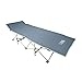 OSAGE RIVER Camping Cot for Adults - Folding Camping Cot - Portable Cots for Sleeping - Rated for 300 lbs, Gray