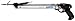 JBL Spearguns Mini Carbine Speargun for Spearfishing, Speargun for Freediving, Scuba Diving, Fishing, Diving, Aluminum Barrel, Stainless Steel Shaft, Easy Stretch Bands