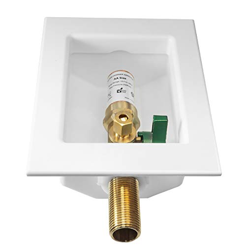 EFIELD Sweat Pre-assembled Ice Maker Outlet Box, 1/2-Inch Sweat