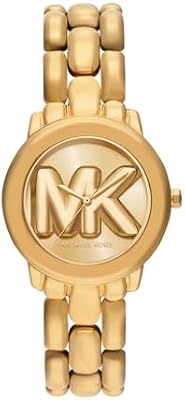 Phoebe Montre Femme 36MM en Acier Inoxydable Doré, MK4923