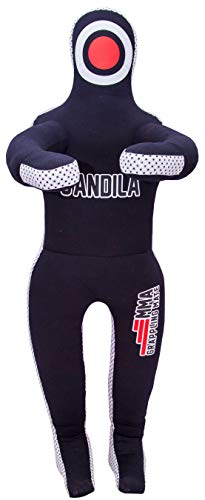 Jandila Grappling Dummy MMA Jiu Jitsu - Grappling Wrestling Dummy - Made from Durable Canvas Fabrics - MMA Dummy for Multiple Drills Grappling Dummy - UNFILLED