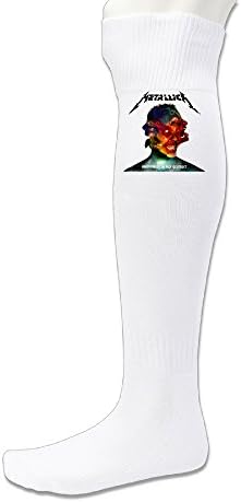 EDRE Metallica Hardwired To Self-Destruct Men's&Women's Football SockWhite (1 Pair)