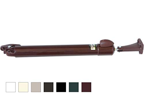 Touch 'n Hold Smooth - Single Kit - Standard-Duty Door Closer with Touch-Button Hold Open Feature & Smooth Closing Motion - For (Medium & Lightweight) Storm, Screen, Security Doors. Upgrade Your Door.