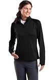 Sport-Tek Women's Sport Wick Stretch 1/2 Zip Pullover