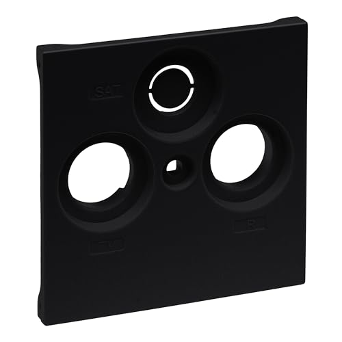 LEGRAND, SEANO 765356 - Cubierta para televisores de televisión de Axing, Triax, Wisi, Hirschmann y Astro, color negro lacado