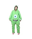 Rnmomo Unisex-adult Kigurumi Onesie Monsters Mike Pajamas
