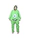 Rnmomo Unisex-adult Kigurumi Onesie Monsters Mike Pajamas