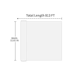 Plastic Food Wrap- 800 SQ. FT. BPA-Free, Includes