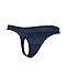 Under Armour Women's Power In Pink Pure Stretch Thong, Midnight Navy (411)/Black, Medium