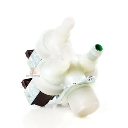 DREHFLEX® - Ventil/Magnetventil für Waschmaschine Miele - Teile-Nr. 1678013 - für die Modellreihe W900 - W989 - Geräte ohne W