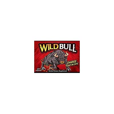 Wild Bull All Natural Amplifier 20 Capsules ~ from The Makers of Schwinnng Exclusively by Naturopathic Solutions LLC 20