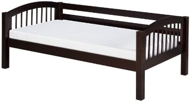 Camaflexi Arch Spindle Style Solid Wood Day Bed, Twin, Cappuccino