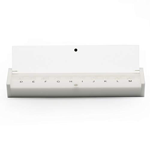 D-M 10 Color Stone CZ Master Grading Set with New White Kit Box CZ Master Set with laser