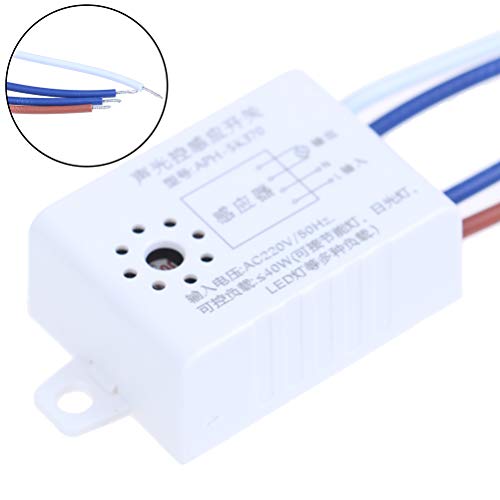 1 Pc Sound Voice Sensor Automatic On Off Street Light Switch Inductor Control AC 220V