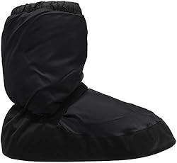 Bloch Women's Warm Up Bootie Dance Shoe, Black, Large