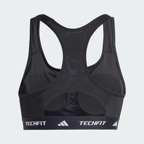 Damen Techfit Bra, Black, XS