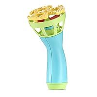 Stheanoo Electric Bubble Machine Bubble Maker Automatic Blower Outdoor Water Toy Fun Travel Plaything for Kids (Blue)