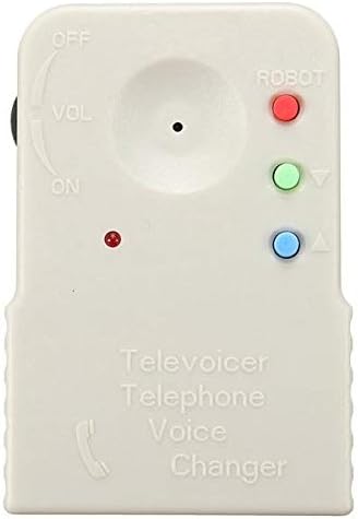 HeavenSense 9V Wireless Mini Multi Handheld Voice Changer Digitizer Microphone Disguiser Synthesizer 8 Kinds Mode Built in Microphone and Speaker