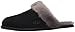 UGG Women's Scuffette Ii Fashion Sneaker, Black/Grey, 7 M US