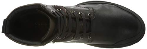 Geox U CLINTFORDB ABX D, Stivali Classici Uomo, Nero (Black C9999), 42 EU