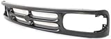 Evan-Fischer EVA1777209769 Grille Assembly Grill Plastic shell and insert Black With headlight holes