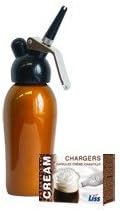 1 Pint Desert Chef Whipper with 10 Chargers