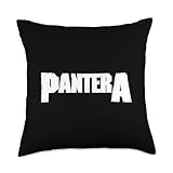 Pantera Official Logo Throw Pillow, 18x18, Multicolor