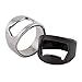 Life VC 1 Ps Black And 1 Pc Silver Finger Ring Bottle Opener Beer Bar Stainless Steel Tool