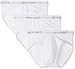 2(x)ist mens Essential Cotton 3 Pack Contour Pouch Brief,White/White/White,Medium